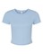 BELLA CANVAS Women’s Micro Rib Baby Tee for Casual Wear & Modern Layering Style